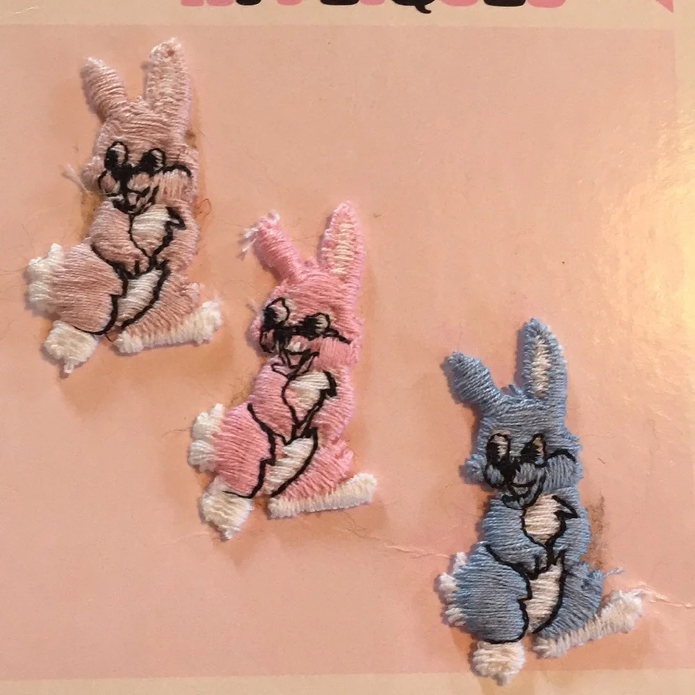 Vintage Embroidered Appliqués
